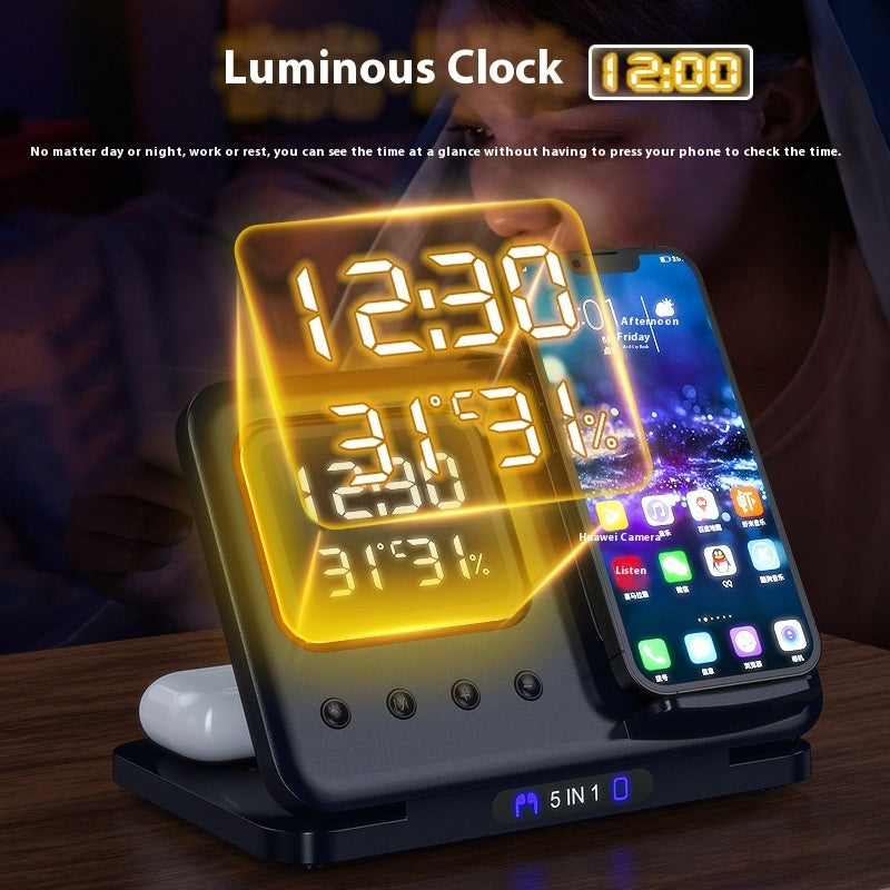 Clock Night Wireless Charging