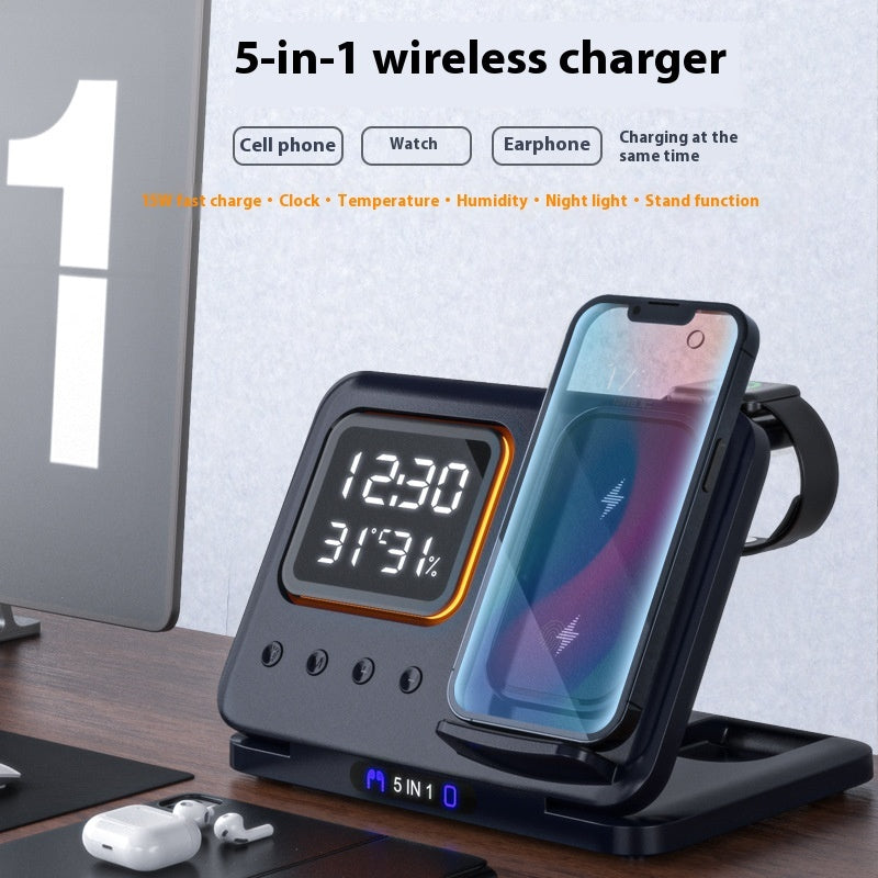 Clock Night Wireless Charging